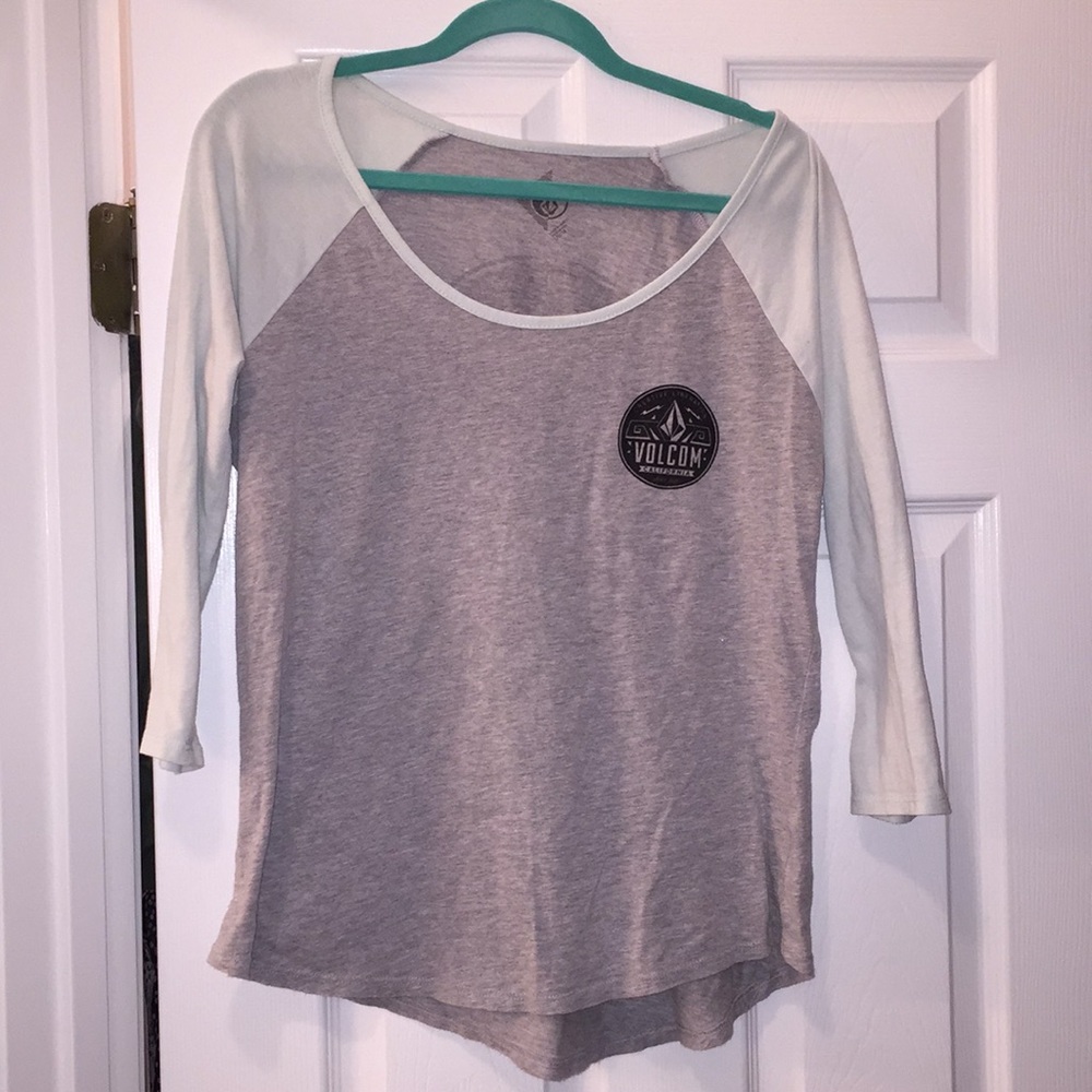 Volcom logo baseball tee